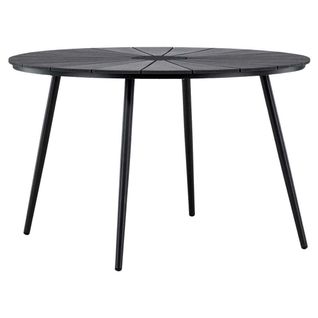 Table De Repas Extérieure 120 Cm San Vito Noir