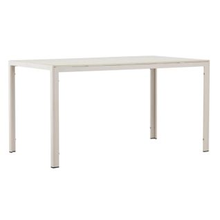 Table De Jardin "mirko" 140cm Beige