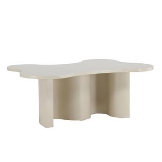 Table Basse Design "flow" 120cm Beige