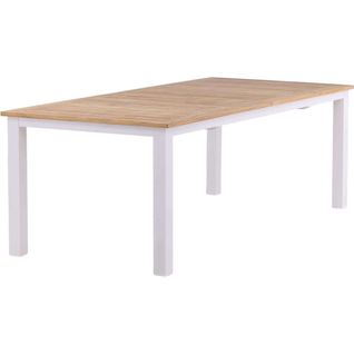 Table De Jardin Extensible Panama Blanc