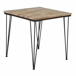 Table à Manger Design "bali" 80cm Naturel