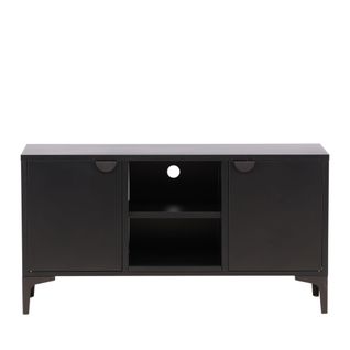 Meuble TV 2 Portes "piring" 120cm Noir