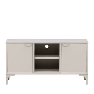 Meuble TV 2 Portes "piring" 120cm Beige