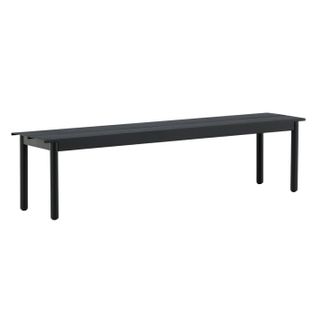 Banc De Jardin "modena" 180cm Noir