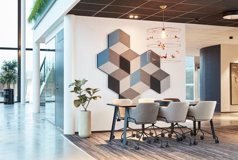 Panneaux acoustiques CUBISM CUBISM EcoSUND lot de 12 anthracite