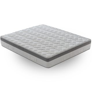 Matelas Mousse 180x200 - Accueil Mémoire De Forme - Hauteur 25 Cm - Housse Amovible - Modèle Plus