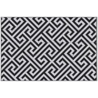 Tapis D'extérieur En Plastique 121x182cm Résistant à L'eau Réversible Pour Terrasse Et Jardin