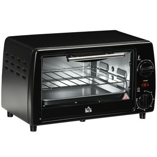 Mini Four 10l 750w Jusqu'à 230°c Avec Minuterie 60 Min, Noir