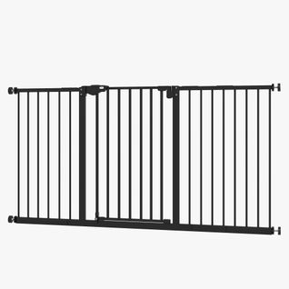 Barrière De Sécurité Animaux Métal Plastique Sans Perçage 136,3 Cm X 76,2 Cm