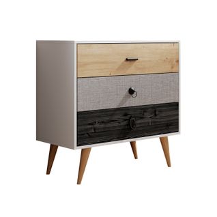 Commode Pour Chambre à Coucher En Multicolore 80x39,5x78,8cm Leticia