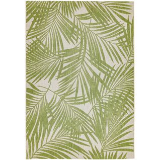 Tapis Intérieur Extérieur Loby Palm En Polypropylène - Vert - 120x170 Cm