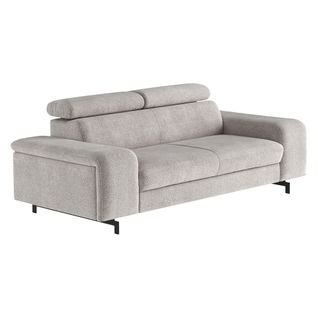 Canapé reposse pieds 3 places EMMA orlando sable