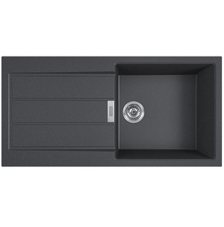 Evier à Encastrer 60cm Manuel Carbone Avec Siphon - 842143