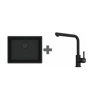 Pack Évier + Mitigeur Noir - 412628