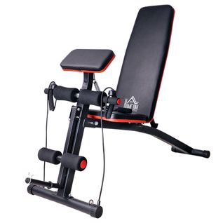 Banc De Musculation Multifonction Avec Station De Force Et Ressorts