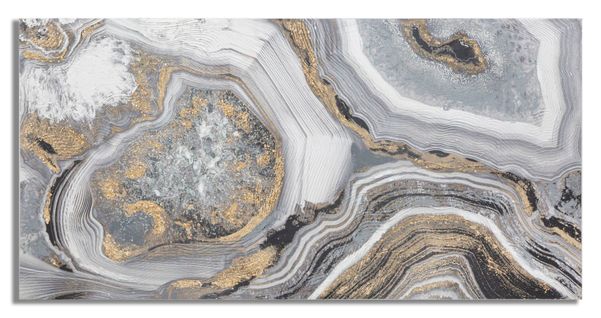 Peinture Murale Cave 120x60 Cm Sur Toile Et Cadre En Bois