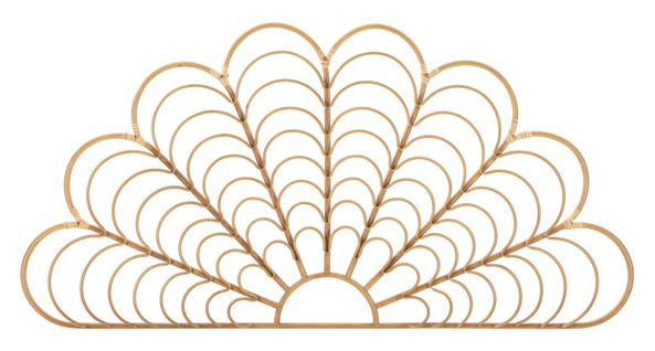 Panneau Mural Décoratif 3d En Fer Style Bohème Chic 160x2x80 Cm