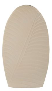 Vase Haut Dune En Fer 31x13x53,5 Cm Finition Crème Élégante