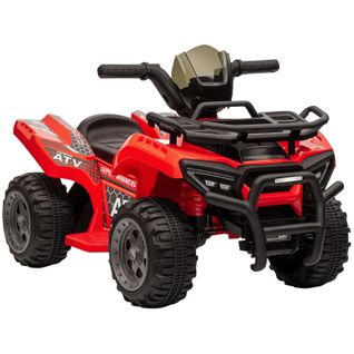 Quad Électrique 6v Pour Enfants 18-36 Mois Avec Musique Et Roues Stables