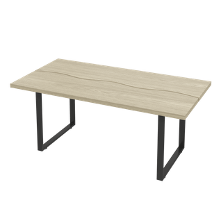 Table à Manger Industrielle 160×80 Cm Pour 6–8 Personnes