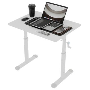 Bureau Réglable Pour Enfants Et Adultes – Hauteur Manuelle Ajustable, Design Compact 60x80 Cm, Blanc