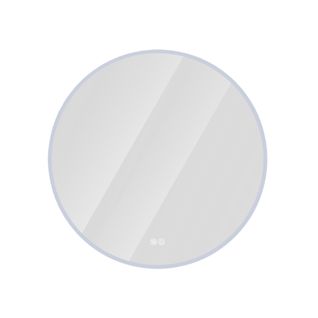 Miroir Rond LED 80 cm Avec Éclairage Dimmable, Anti-buée Et Trois Températures De Couleur