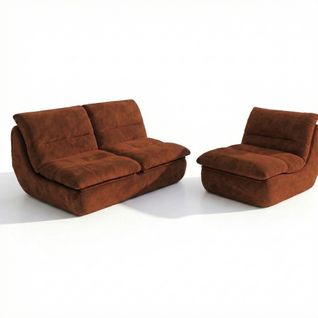 Pack Nuvia Living compressé 3 Places - Chocolat Et Chocolat