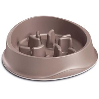Gamelle Anti Glouton Slow Feeder 1 Litre Taupe