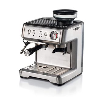 Machine à café avec broyeur Inox - 1313