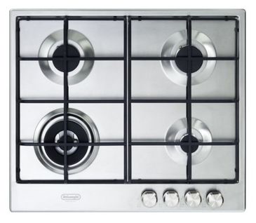 Plaque Gaz Encastrable Slf 460 Lx Acier Inoxydable Gaz 4 Foyers