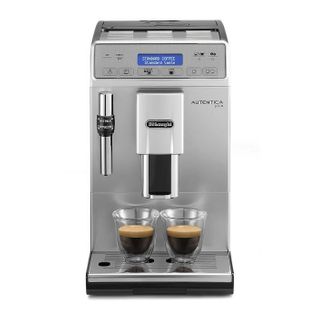 Delonghi Robot Cafe Autentica Ultra Compact 19,5cm Lcd 1,3l Noir