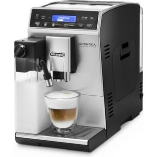Machine Expresso Broyeur Etam29.660.sb Autentica Cappuccino Argent
