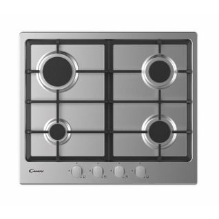 Plaque Gaz Encastrable Chg6brx Acier Inoxydable 60 Cm Gaz 4 Foyers