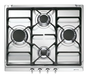 Table gaz SMEG S60GHS 60cm inox