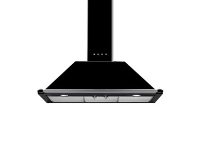 Hotte décorative SMEG KT90BLE 90cm noir