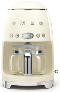 Cafetière Filtre Programmable 10 Tasses 1050w Crème - Dcf02creu