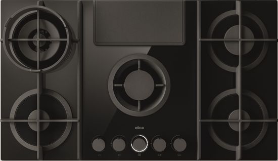 Table gaz aspirante ELICA NIKOLATESLA FLAME EVO BL/A/88