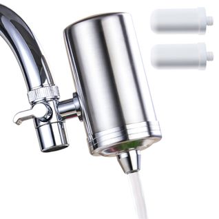 Purificateur D'eau De Robinet En Acier Inoxydable, Noyau En Céramique, Une Machine Avec Deux Noyaux