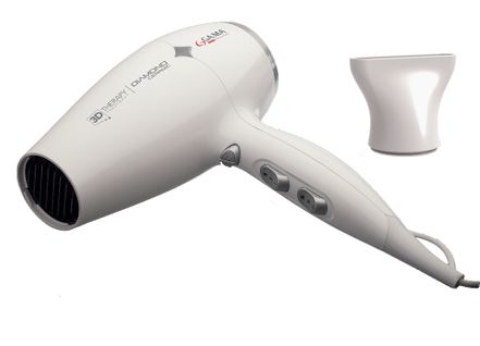 Sèche-cheveux Diamond Caramic Ion Blanc 2200 W