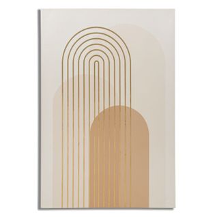 Toile Imprimée Déco "shine" 80x120cm Multicolore