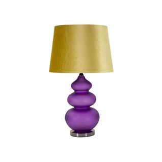 Lampe à Poser En Verre Et Métal Milva 40 X 70 Cm