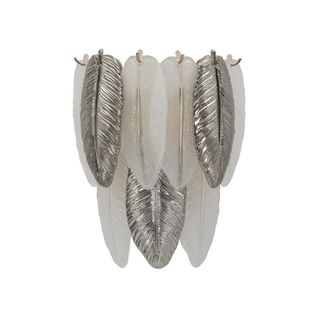 Applique Murale En Verre Leafy 24 X 15 X 29 Cm