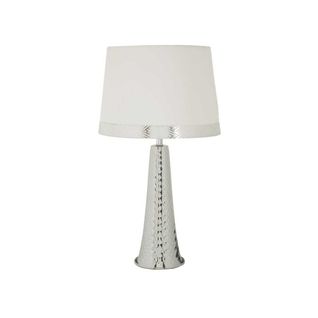Lampe De Table En Métal Tower 30 X 54 Cm Argent