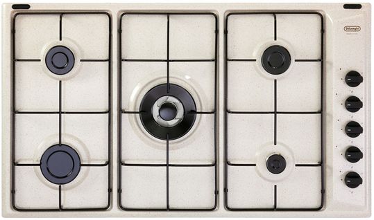 Plaque Gaz Encastrable Sl 59 Dd Sable 90 Cm Gaz 5 Foyers