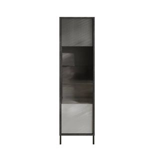 Vitrine 1 Porte Sans Éclairage H203 Cm
