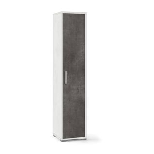 Colonne 1 Porte H182 L38 Kit - Noir
