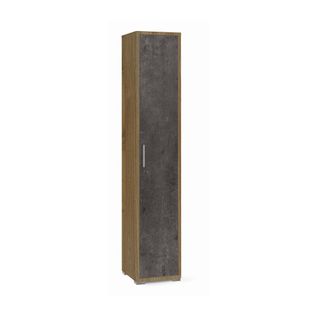 Colonne 1 Porte H199 L38 Kit - Noir