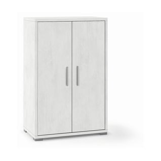 Armoire 2 Portes H110 L71 Kit - Gris