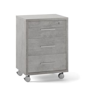 Commode 3 Tiroirs Sur Roulettes