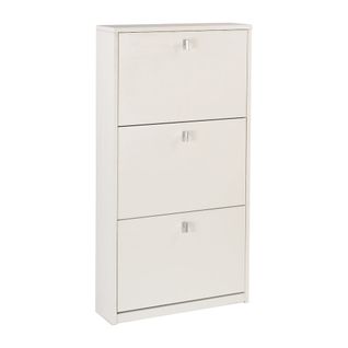 Armoire à Chaussures 3 Portes - Blanc